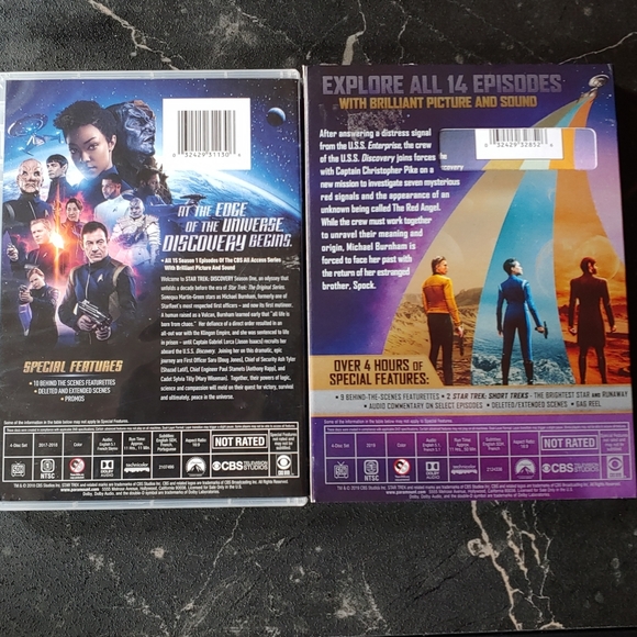 Star Trek Discovery Series Seasons One & Two 7 Disc Collectors Edition Set - Picture 2 of 5